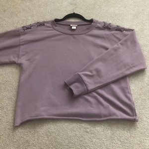 Mossimo Extra Small Crop Hoodie